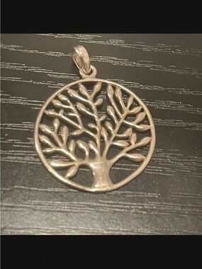 Tree of Life Silver Pendant Necklace Charm s925